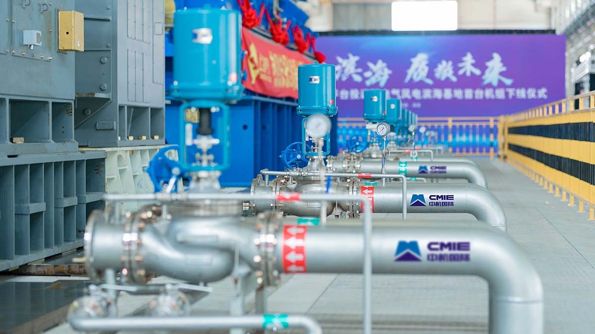 上海電氣風電濱海全功率風電試驗臺