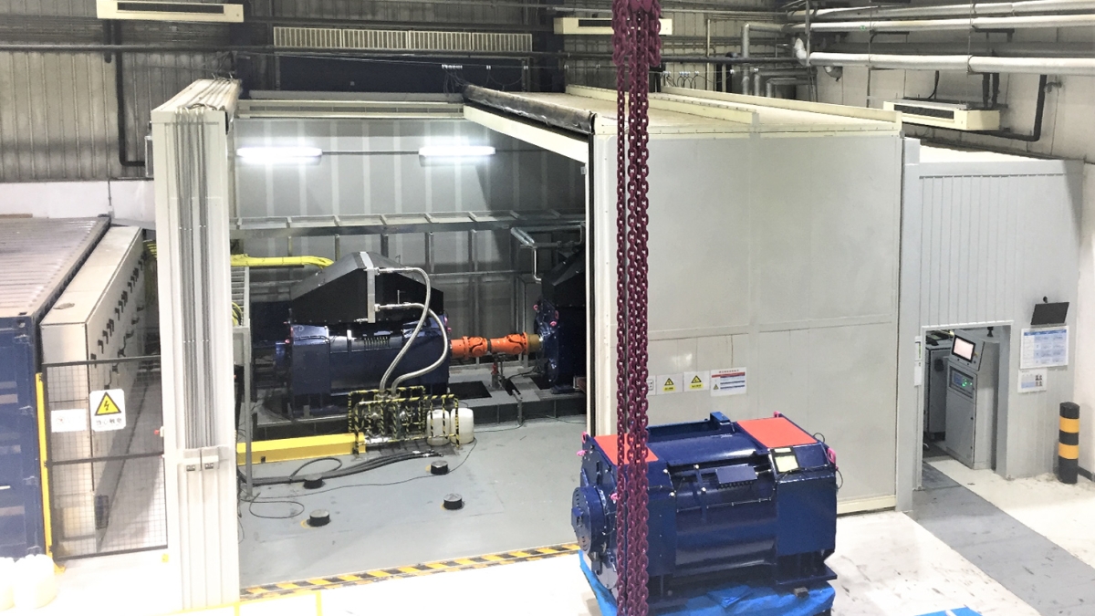 維斯塔斯風力技術（中國）有限公司全功率風力發電機測試平臺