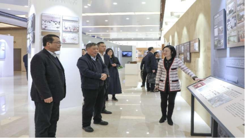 中國化學工程第四建設有限公司黨委書記、董事長胡流芳一行到訪中機國際