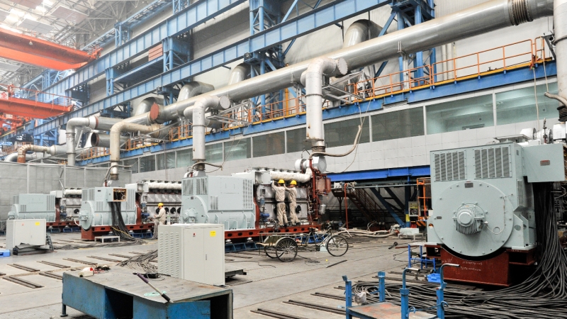 中船動(dòng)力有限公司 大缸徑柴油機(jī)及發(fā)電機(jī)組試驗(yàn)站、低速機(jī)試驗(yàn)臺(tái)位