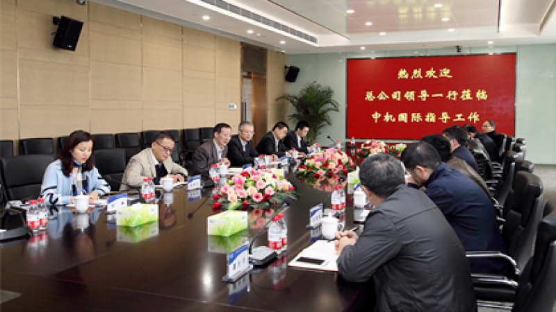 CMEC有關領導調研中機國際PPP項目推進情況