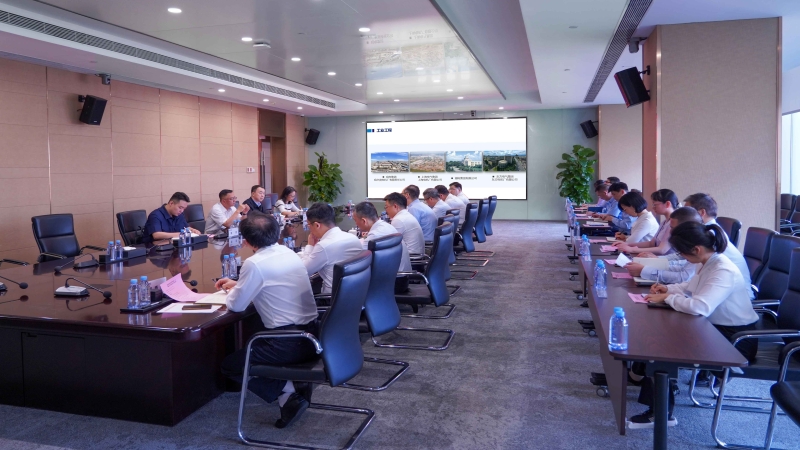 國機集團黨委常委、副總經理洪蛟一行調研中機國機
