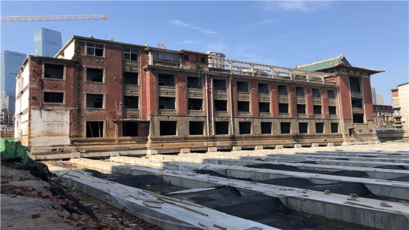 系列報道二：中機國際檢查組調(diào)研湘江賓館平移項目