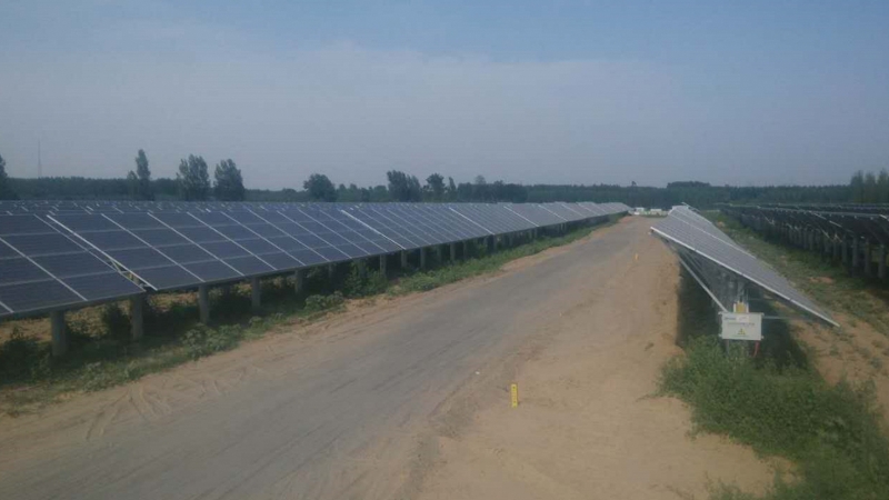 河南禹王臺100+20MW農光互補光伏電站