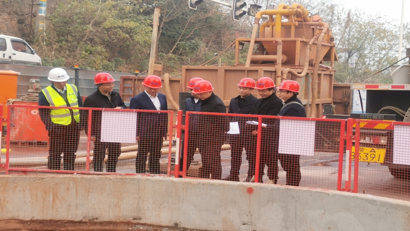 嚴(yán)守歲末安全關(guān)，中機(jī)國際雨花時(shí)代陽光項(xiàng)目迎安全檢查