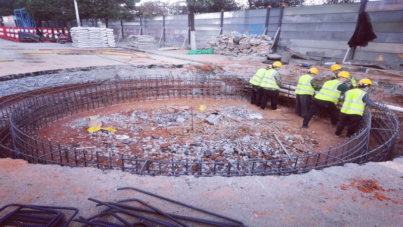 鉚足干勁爭春早——中機國際洞和路、高升路截污干管工程項目跑出“生產加速度”