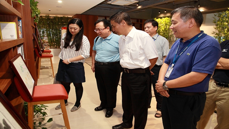 CMEC副書記于波一行調研中機國際黨群工作