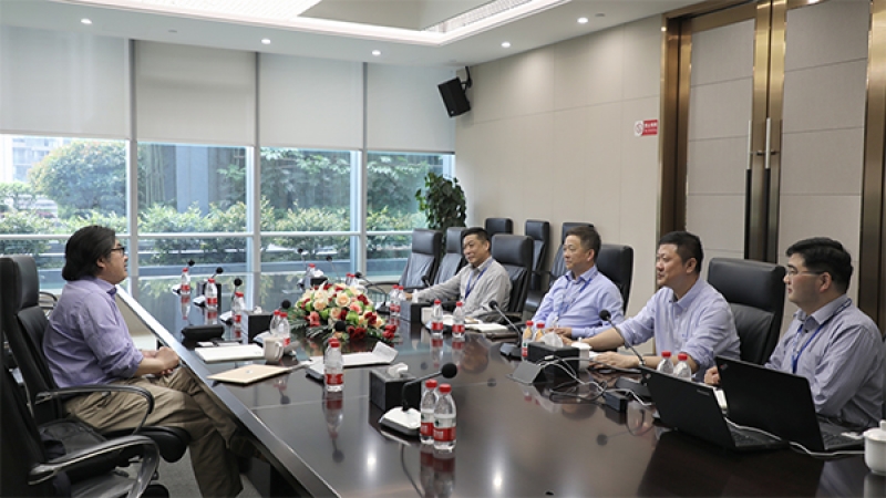 上海交通大學(xué)汽車(chē)工程研究院院長(zhǎng)許敏到訪中機(jī)國(guó)際