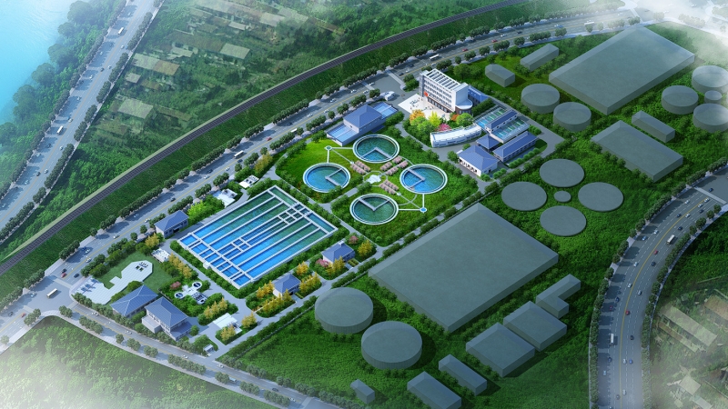 長(zhǎng)沙市新開鋪污水處理廠